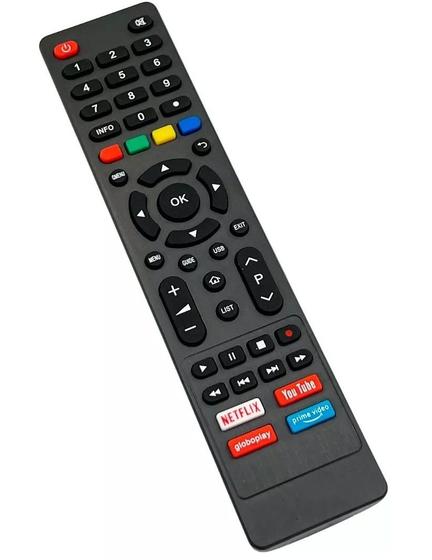 Imagem de Controle Remoto Compatível Para Smart TV Philco 4K - 9063