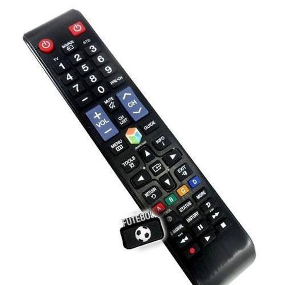 Imagem de Controle Remoto Compatível Para Smart Tv Samsung Led