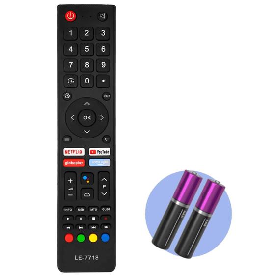 Imagem de Controle Remoto Compatível Philco Smart TV 4K