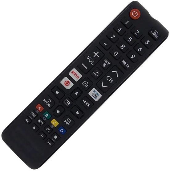 Imagem de Controle Remoto Compatível Smart TV Samsung LH32BETBL Netflix - 9110