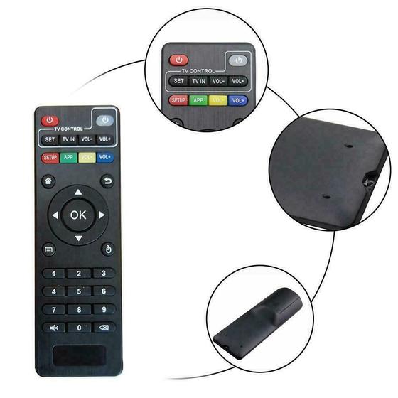 Imagem de Controle Remoto Compatível Tv Box 4k Universal Original Vários Modelos