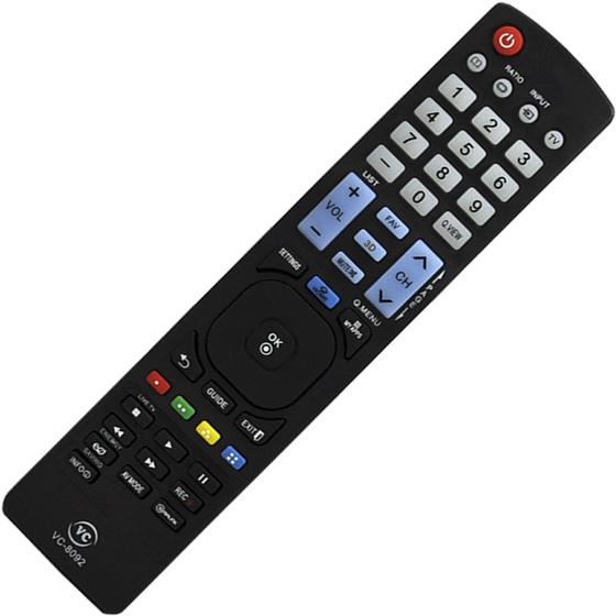 Controle remoto compativel tv lg lcd vc-a8092 Menor preço em Controle remoto compativel tv lg lcd vc-a8092