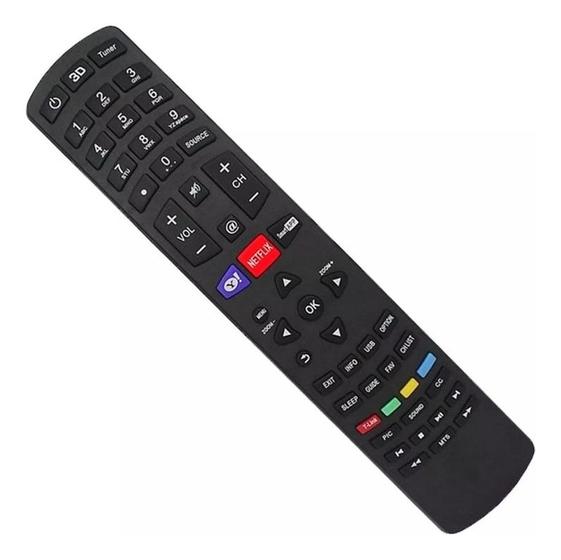 Imagem de Controle Remoto Compatível Tv Philco Ph55m Led Smart