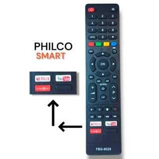 Imagem de Controle Remoto Compativel Tv Philco PTV58F80SNS 4K FBG-9028