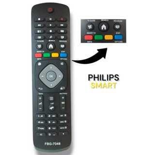 Imagem de Controle Remoto Compativel Tv Philips Smart 40PFG5100 43PFG5100 FBG-7048
