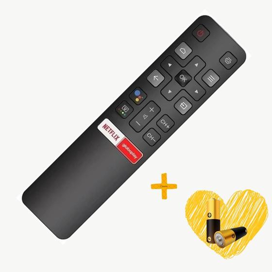 Imagem de Controle Remoto Compatível TV TCL ou SEMP + Pilhas