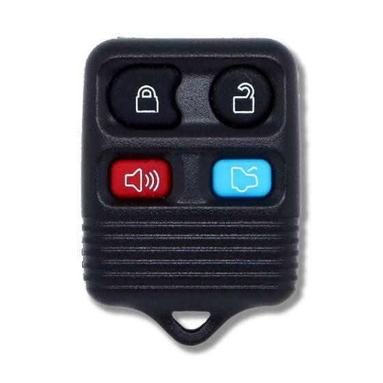 Imagem de Controle Remoto Completo Ford 4 Botões Para Alarme Automotivo Original