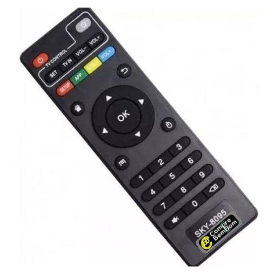 Imagem de Controle Remoto Conversor Android TV_Box 8095 - Mxt