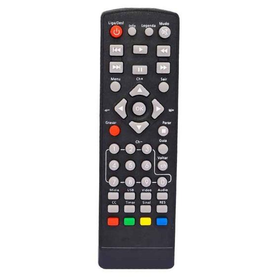 Imagem de Controle Remoto Conversor TV Digital Intelbras KEO K900 - Mxt