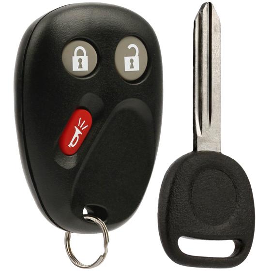 Imagem de Controle remoto de entrada sem chave Key Fob com chave de ignição para Chevy