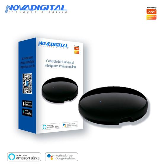 Controle Remoto Infravermelho Smart Wi-fi Nova Digital Srw-003 Menor preço em Controle Remoto Infravermelho Smart Wi-fi Nova Digital Srw-003