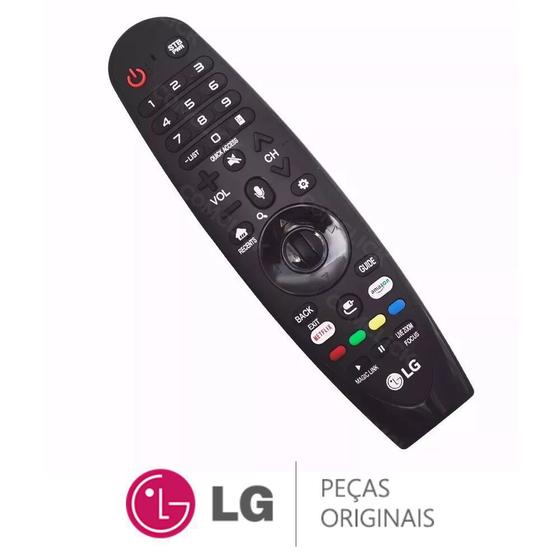 Controle Remoto LG MAGIC REMOTE AN-MR650A com Reconhecimento de Voz TV LG Menor preço em Controle Remoto LG MAGIC REMOTE AN-MR650A com Reconhecimento de Voz TV LG