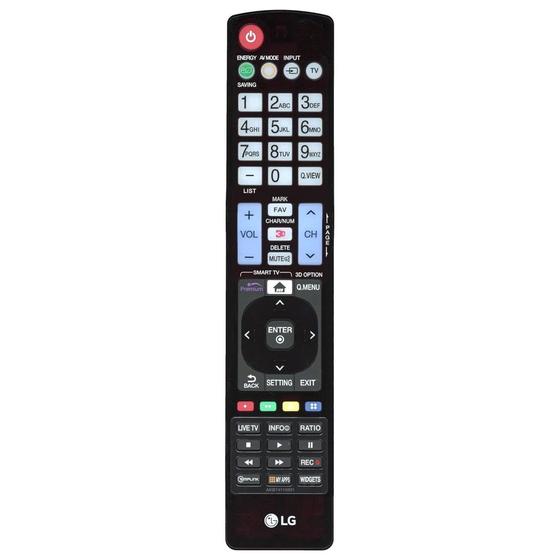 Imagem de Controle Remoto LG Smart 3D Original - AKB74115501 Substitui AGF76578720