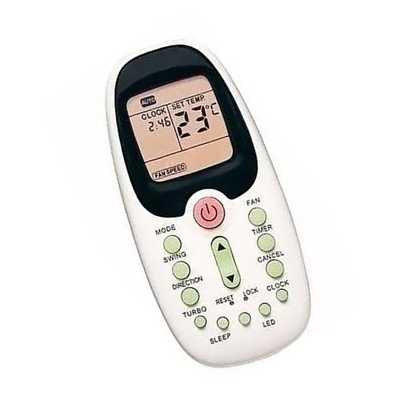 Imagem de Controle Remoto Para Ar Condicionado Comfee MSM-09CR Compatível