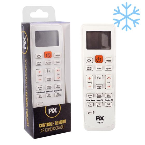 Imagem de Controle Remoto Para Ar Condicionado Compatível DB6302818A 0268870