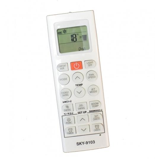 Controle Remoto para Ar Condicionado Inverter Akb74955603/Akb75215401 Sky-9103 Menor preço em Controle Remoto para Ar Condicionado Inverter Akb74955603/Akb75215401 Sky-9103