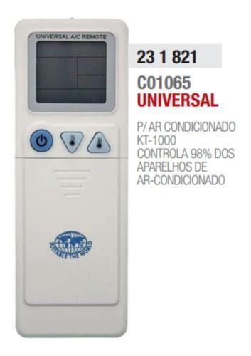 Imagem de Controle Remoto Para Ar Condicionado Universal Mxt Kt1000