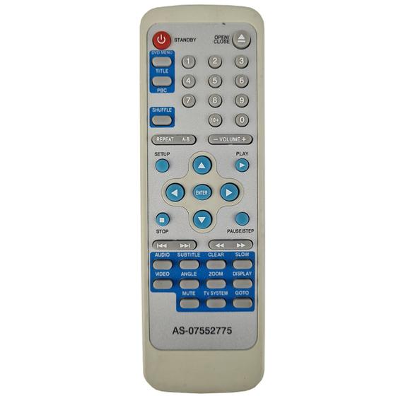 Imagem de Controle Remoto Para DVD AS-07552775