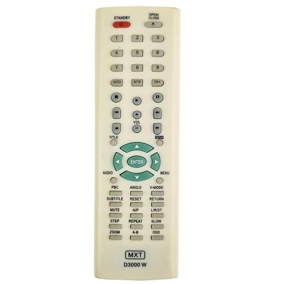 Imagem de Controle remoto para dvd d3000-w