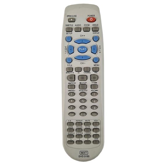 Imagem de Controle Remoto Para DVD Modelo DVD-3150