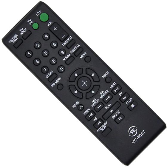 Imagem de Controle Remoto Para Dvd Sony Dvp-sr510h Dvp-ns67p Dvp-sr210