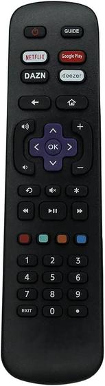 Imagem de Controle Remoto para smart TV LED AOC Roku TV S5195 32S5195 32S5195/78 32S5195/78G 43S5195 43S5195/78 43S5195/78G com te