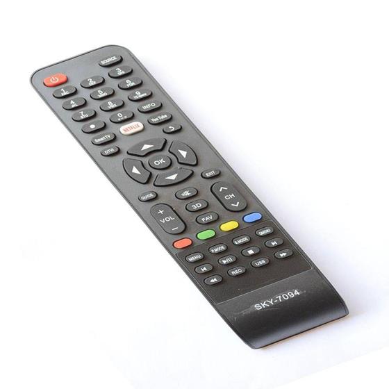 Imagem de Controle Remoto para SMART TV PHILCO 3D Com Funcao NETFLIX - FBG-7094