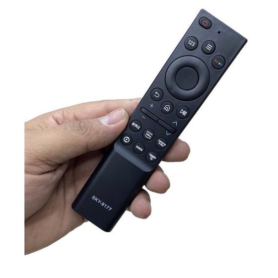 Imagem de Controle Remoto Para Smart Tv Samsung 4k Netflix / Prime Video / Globoplay Sky-9177 / LE-7680