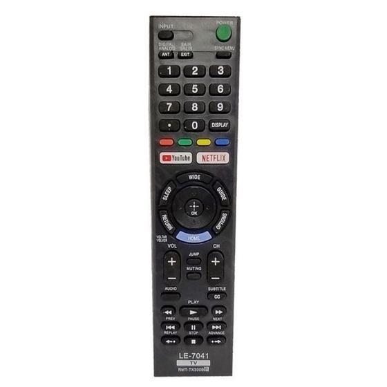 Imagem de Controle Remoto para Smart TV Sony RMT-TX300 CO1368 FBG9021 LE7041 CRS9010