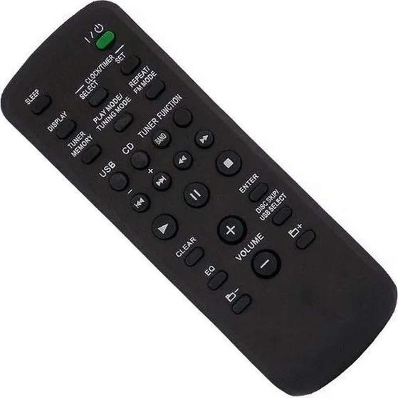 Controle Remoto para som Sony MHC-GTR77 HCD-GTR33 MHC-GTR55 Menor preço em Controle Remoto para som Sony MHC-GTR77 HCD-GTR33 MHC-GTR55