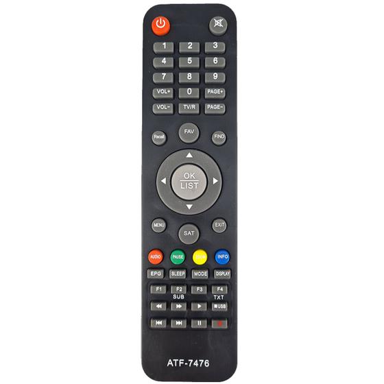 Imagem de Controle Remoto Para TV ATF-7476