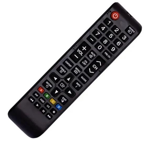 Controle Remoto Para Tv compativel Samsung LCD / Led BN64 com botão