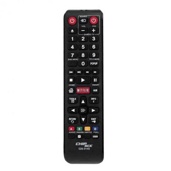 Imagem de Controle Remoto para TV Compatível Samsung Modelo Ak5900145a Netflix Resistente 0260145