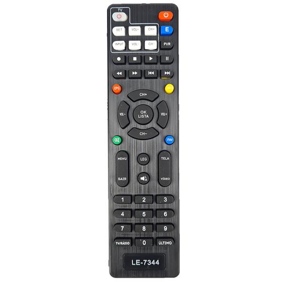 Imagem de Controle Remoto Para TV LE-7344