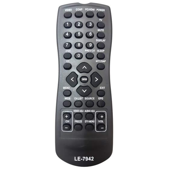 Imagem de Controle Remoto Para TV LE-7942