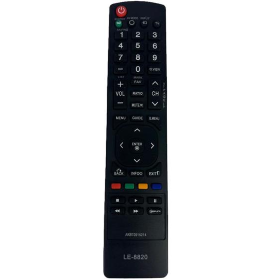 Imagem de Controle Remoto Para TV LE-8820