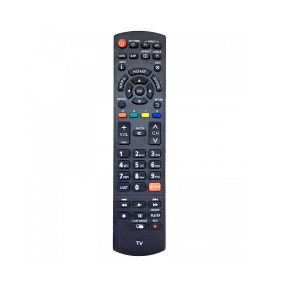 ALLIMITY Telecomando Universale N2QAYB000239 Per TV Panasonic Viera - Sostituisce Originale - 2