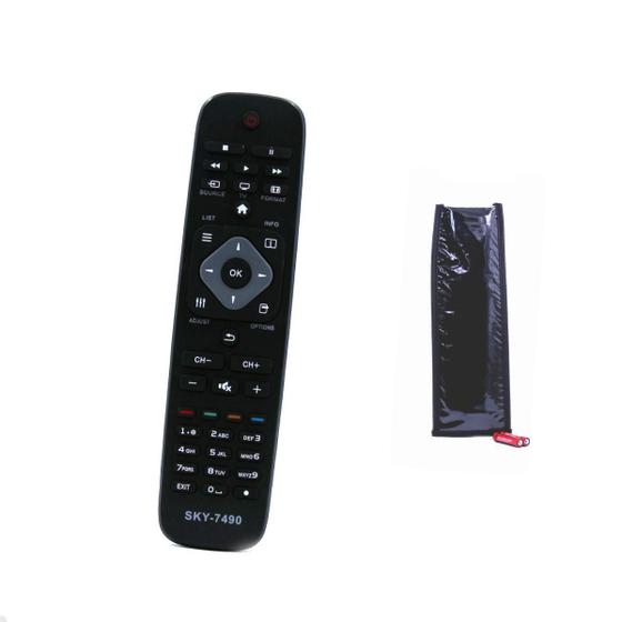 Imagem de Controle Remoto Para Tv Philips 50Pug6513/78 32Pfl3805D