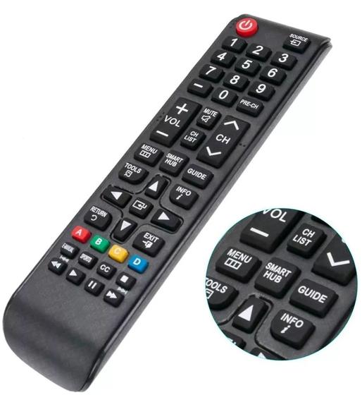 Controle Remoto Para TV Samsung 32 40 42 48 50 55 Polegadas