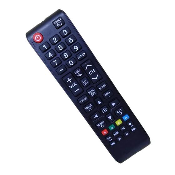 Imagem de Controle Remoto Para Tv Samsung W605A - W012 - Le-605A