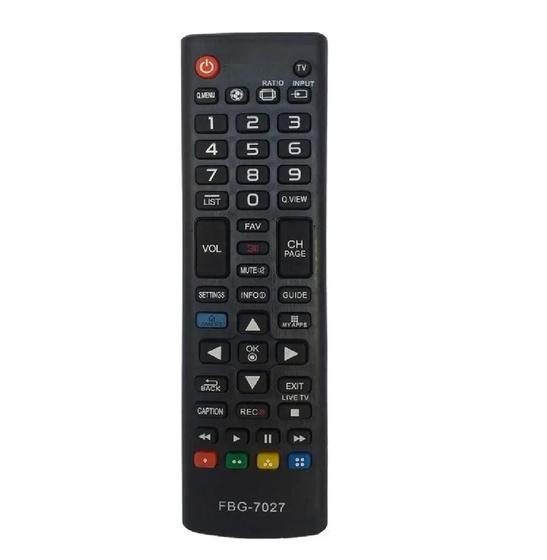 Controle Remoto Para Tv Smart Tv LG 3d 42lb5800/32lb570b Com Tecla Futebol Menor preço em Controle Remoto Para Tv Smart Tv LG 3d 42lb5800/32lb570b Com Tecla Futebol