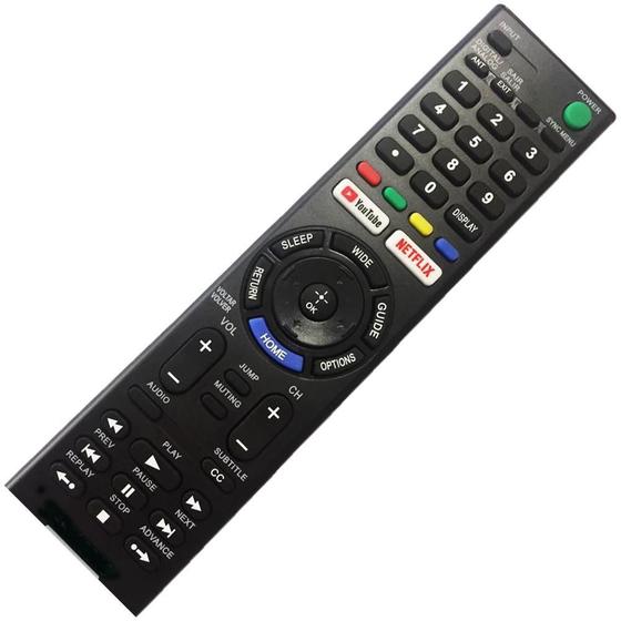 Imagem de Controle Remoto Para Tv Sony 65 Kdl-65X725E Compatível