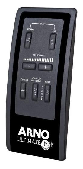 Imagem de Controle Remoto para Ventilador de Teto Arno Ultimate VX10 / VX11 / VX12 / VX21 Original
