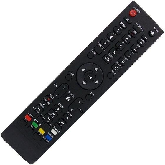 Imagem de Controle Remoto Receptor Audisat-A3 HD