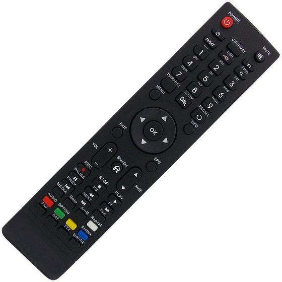 Imagem de Controle Remoto Receptor Audisat-A3 Plus HD