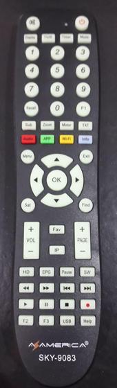 Imagem de Controle remoto receptor az america sky 9083