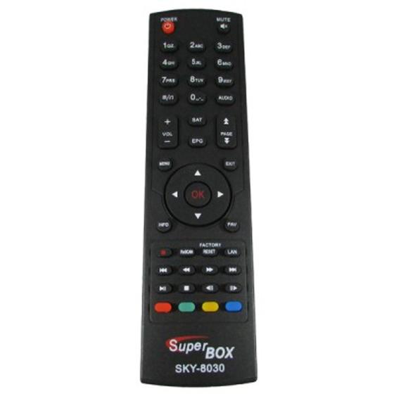 Imagem de Controle Remoto Receptor Super Box SKY - 8030