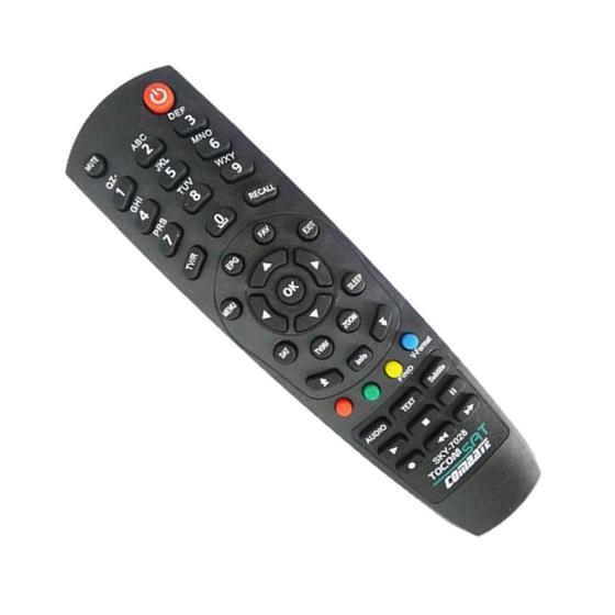 Controle Remoto Receptor Tocomsat Duo HD / Duo HD+ / Solo SD Controle Remoto Receptor Tocomsat Duo HD / Duo HD Menor preço em Controle Remoto Receptor Tocomsat Duo HD / Duo HD+ / Solo SD Controle Remoto Receptor Tocomsat Duo HD / Duo HD