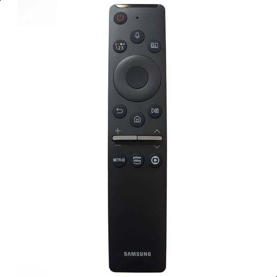 Imagem de Controle Remoto Smart Tv Samsung 4k BN59-01329D Comando Voz - tampa preta