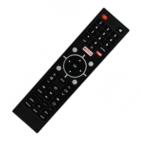 Imagem de Controle Remoto  Tcl Ct-6810 Com Tecla Netflix